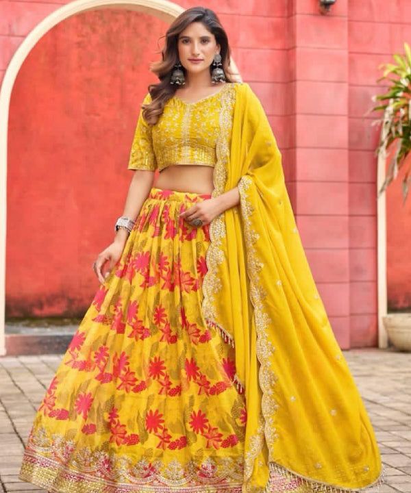 Sunshine Bloom Lehenga Set