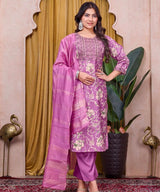 Elegant Printed Kurti Set Collection