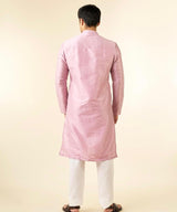 Silk self design kurta pajama